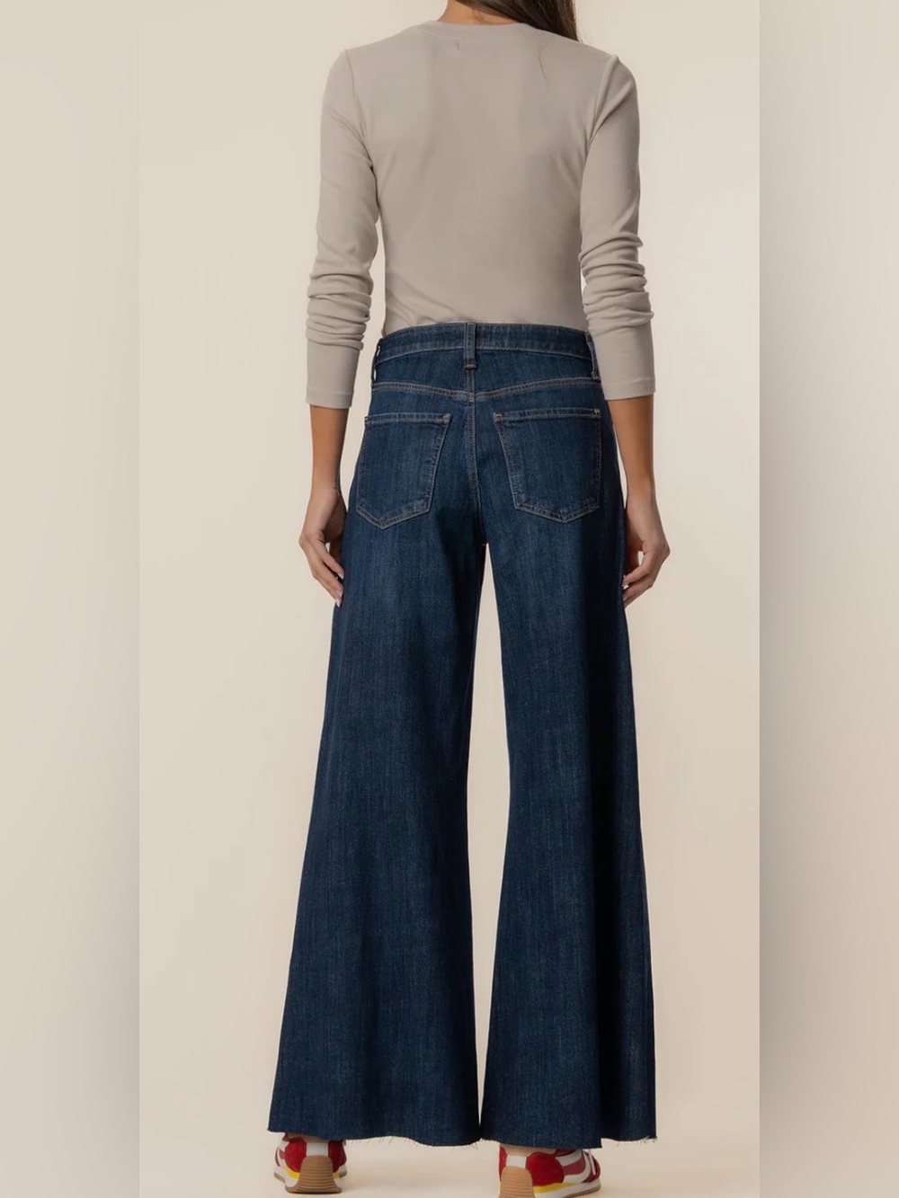 NWT KUT Blake Wide Leg denim jeans sz 12 - Picture 4 of 7